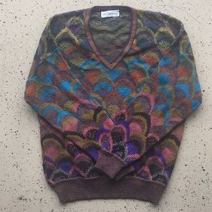 St. Croix vintage wool/cotton/acrylic sweater